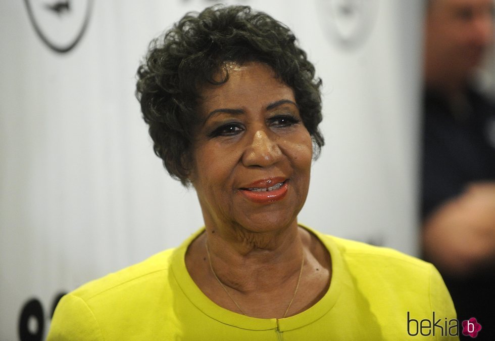 Aretha Franklin en un evento en 2014