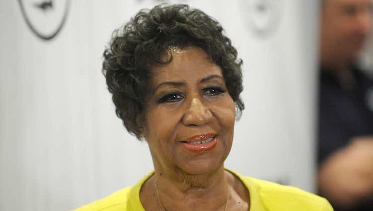 Aretha Franklin en un evento en 2014