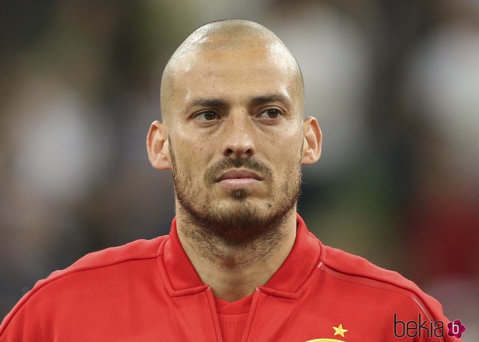 David Silva con La Roja