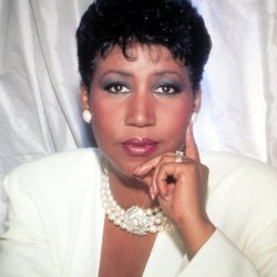 Retrato de Aretha Franklin para una revista en 1980