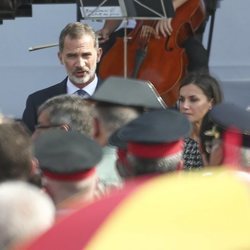 Los Reyes Felipe y Letizia en los actos de homenaje por el primer aniversario de los atentados de Barcelona y Cambrils