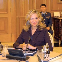 La Infanta Cristina en la comisión para la celebración del centenario del nacimiento de Salvador Dalí