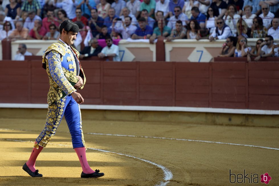 Jesulín de Ubrique entrando en la plaza de toros de Cuenca durante la Feria de San Julián 2018