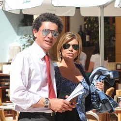 Terelu Campos y Salvador Pérez juntos en Málaga en 2010