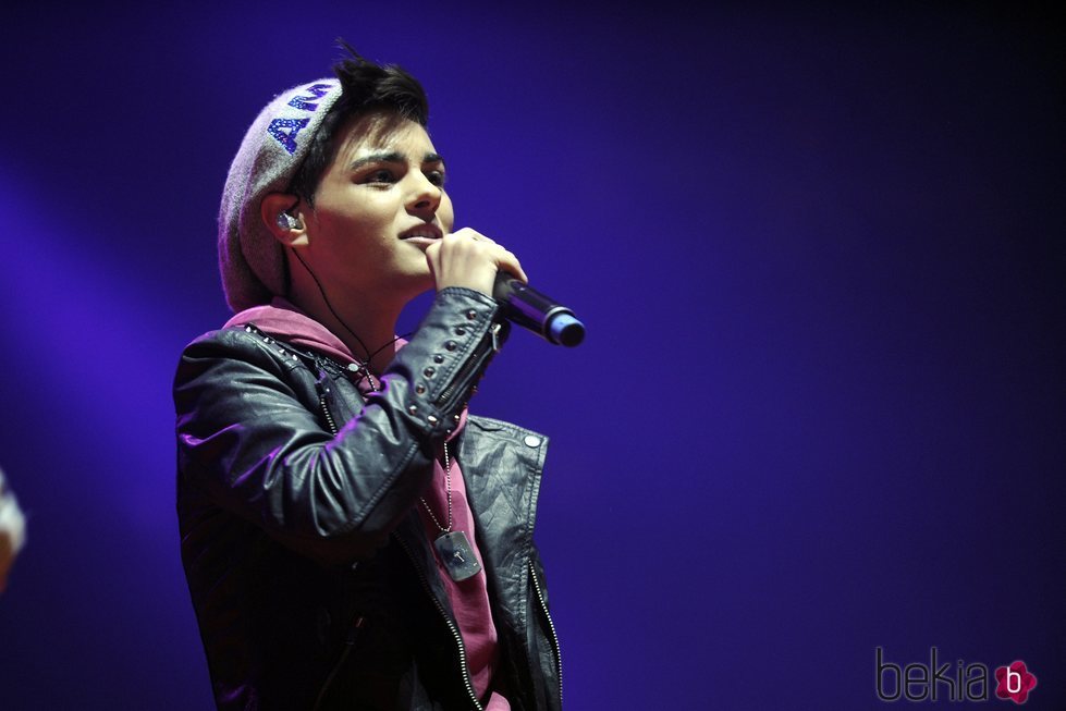 Abraham Mateo en el CocaCola Music Experience 2012