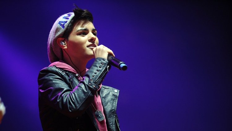 Abraham Mateo en el CocaCola Music Experience 2012