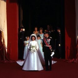 Boda de los Reyes Harald y Sonia de Noruega