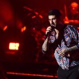 Melendi, muy feliz en el escenario del Festival Starlite de Marbella 2018