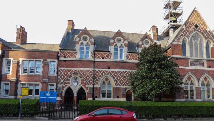 Fachada colegio Thomas's Battersea de Londres