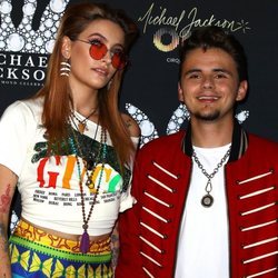 Paris y Prince Jackson en el evento 'Michael Jackson Diamond'