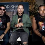 Orishas en la presentación de su nuevo disco 'Gourmet'