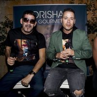 Orishas en la presentación de su nuevo disco 'Gourmet'