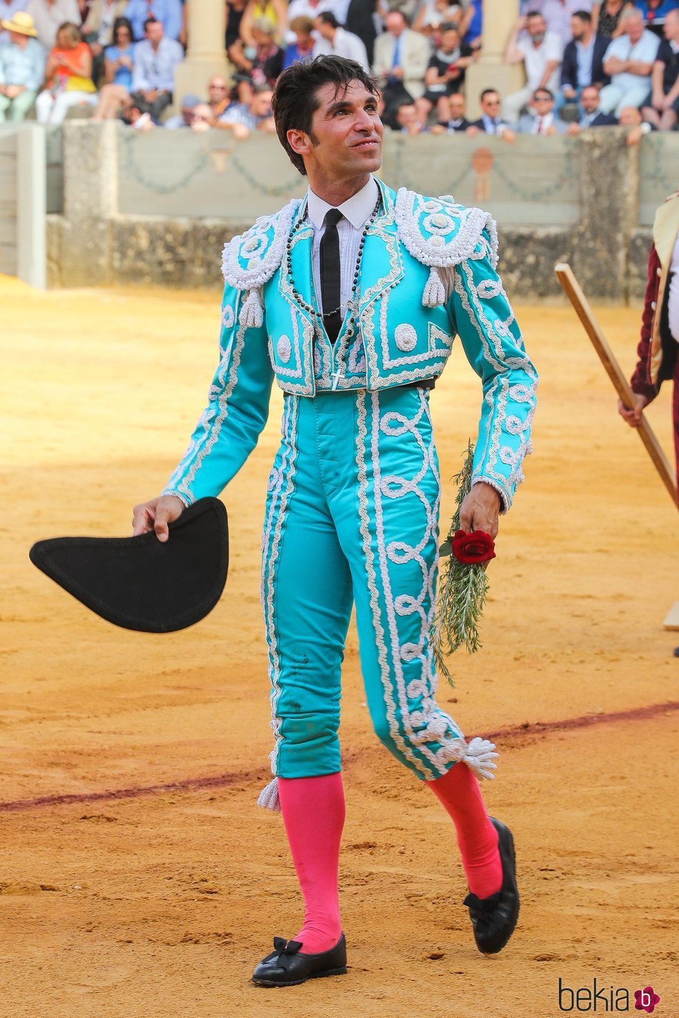 Cayetano Rivera toreando en la Goyesca 2018