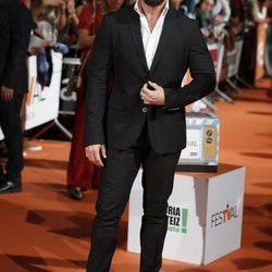 Raúl Tejón en la premiere de 'El Continental' en el FesTVal 2018