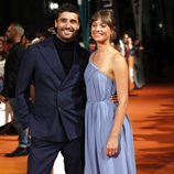 Michelle Jenner y Álex García en la premiere de 'El Continental' en el FesTVal 2018