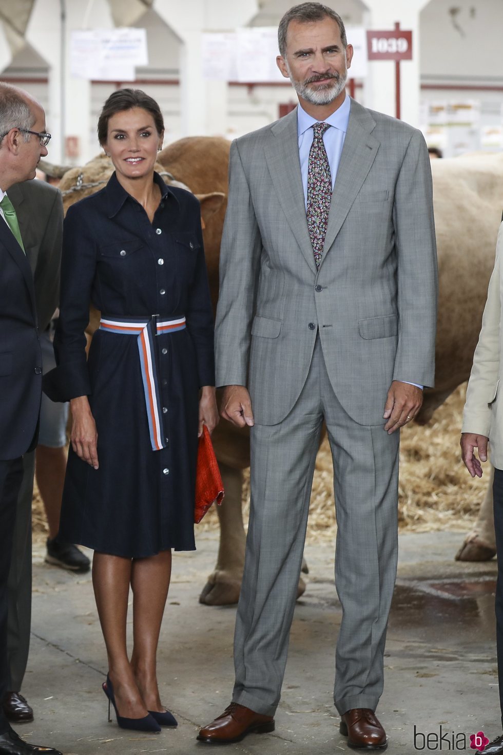 Los Reyes Felipe y Letizia en la inauguración de la Feria Agropecuaria de Salamanca