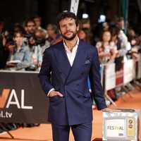 Diego Martín en la premiere de la segunda temporada de 'Velvet Colección' en el FesTVal de Vitoria