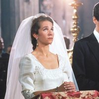 La Infanta Elena y Jaime de Marichalar durante su boda en Sevilla