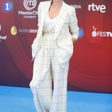 Paz Vega en la presentación de 'Masterchef Celebrity 3' en el FesTVal de Vitoria 2018