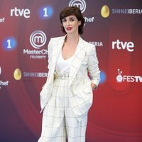 Paz Vega en la presentación de 'Masterchef Celebrity 3' en el FesTVal de Vitoria 2018