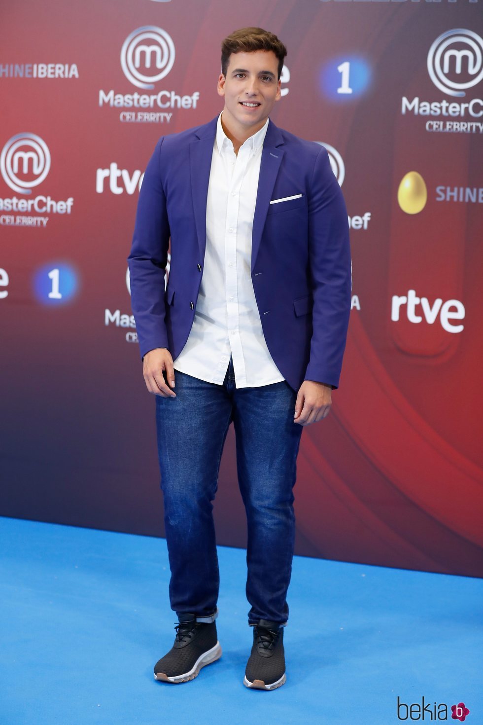 Xuso Jones en la presentación de 'Masterchef Celebrity 3' en el FesTVal de Vitoria 2018