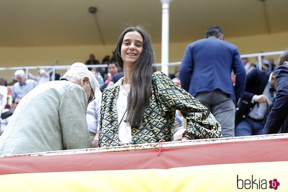 Victoria Federica de Marichalar posa divertida en la Feria de San Isidro 2018