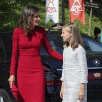 La Reina Letizia y la Princesa Leonor en Covadonga