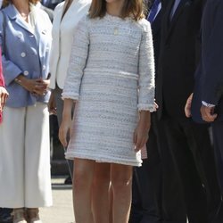 La Princesa Leonor en su primera visita oficial a Covadonga