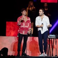 Dvicio y Reik en el concierto 'Vive Dial' 2018 en Madrid