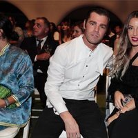 Fonsi Nieto y Marta Castro en una fiesta de Telva