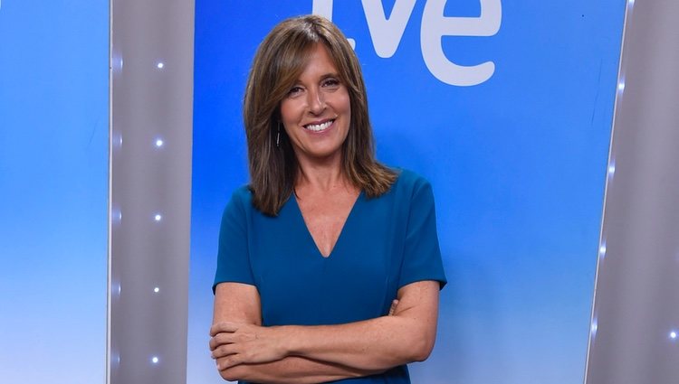 Ana Blanco durante la presentación de la nueva temporada de Informativos de TVE