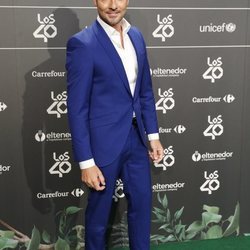 David Bisbal en la cena de nominados de Los40 Music Awards 2018