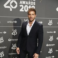 Pablo Alborán en la cena de nominados de Los40 Music Awards 2018