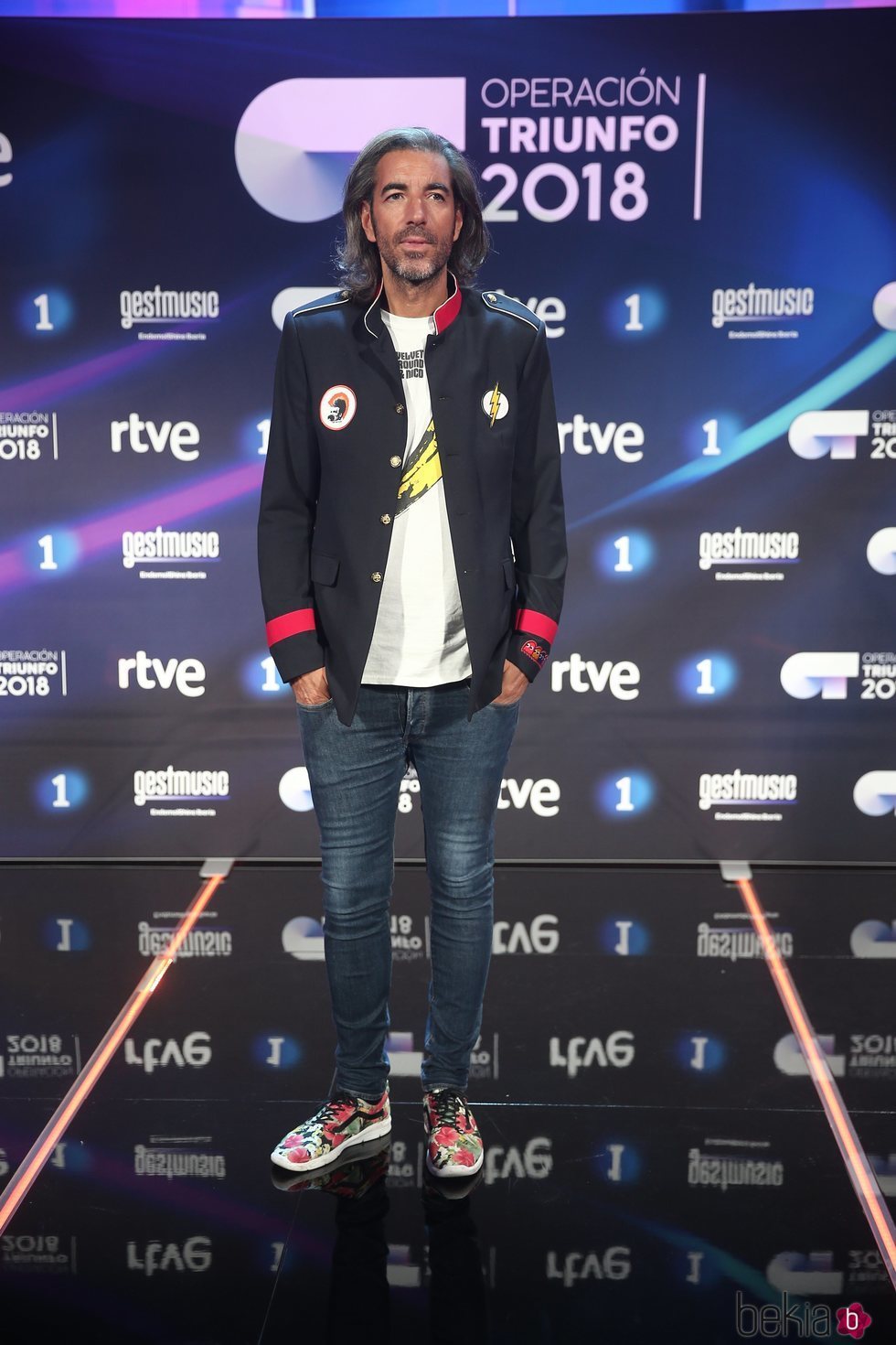 Joe Pérez-Orive en la presentación de 'OT 2018'