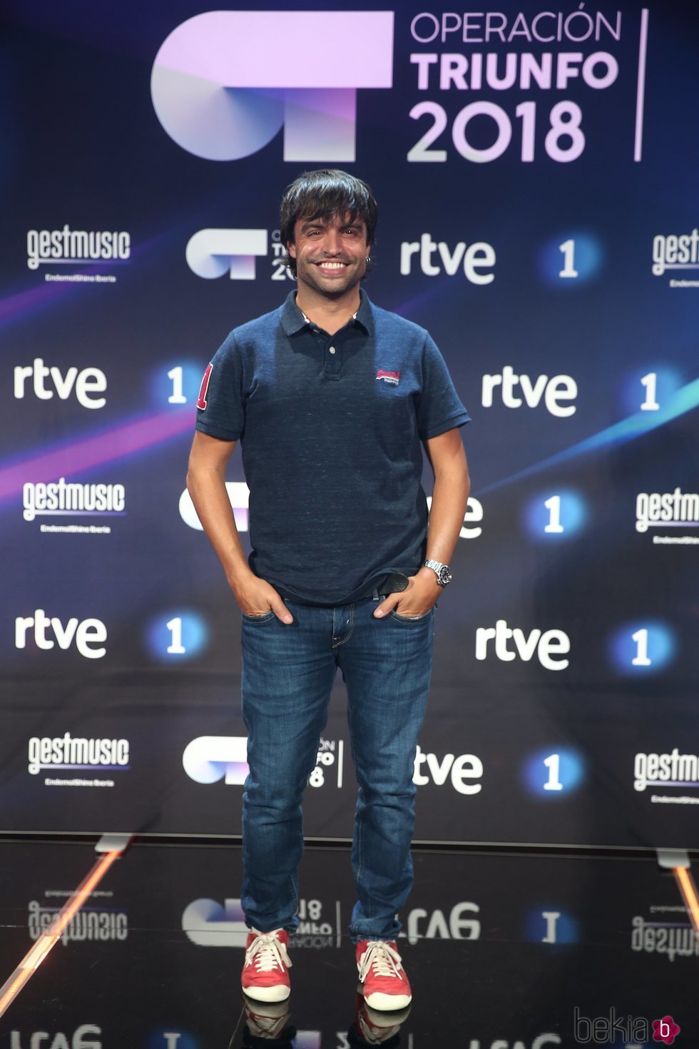 Manu Guix en la presentación de 'OT 2018'