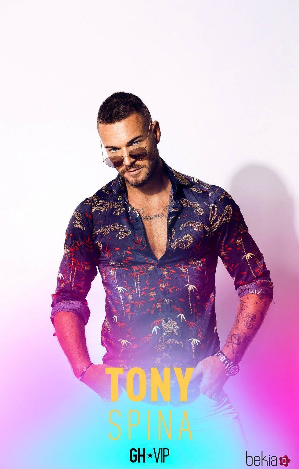 Tony Spina en el posado oficial de 'GH VIP 6'