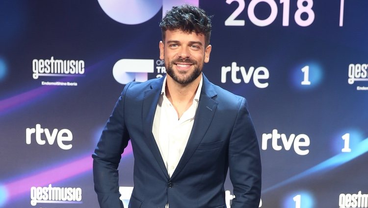 Ricky Merino en la presentación de 'OT 2018'