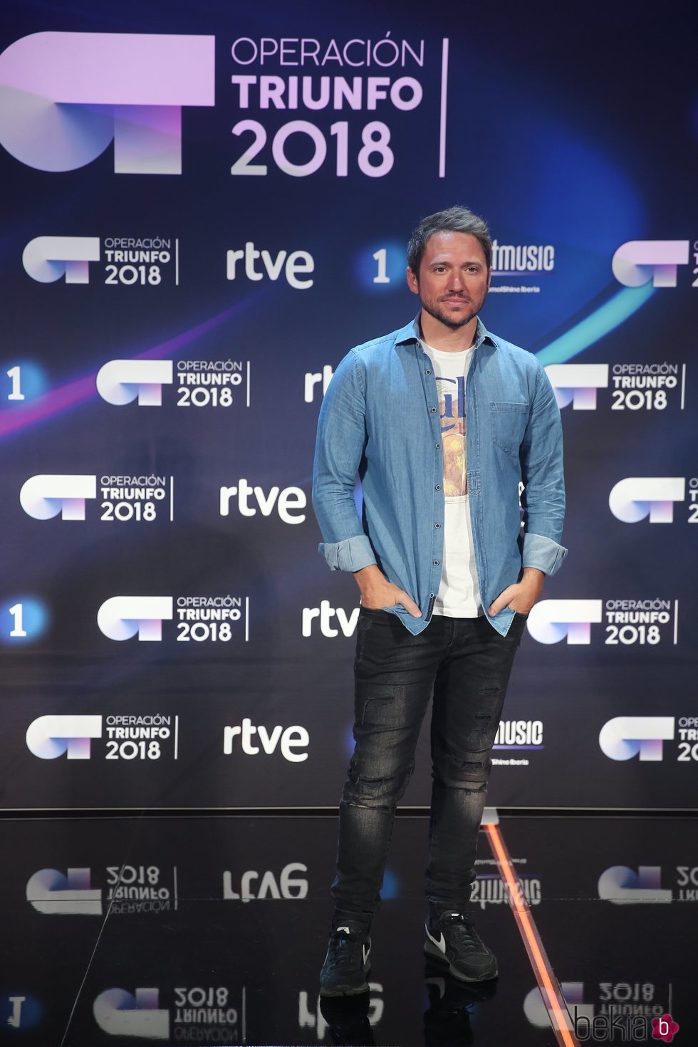 Manuel Martos en la presentación de 'OT 2018'