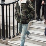 Romeo Beckham en el desfile de Victoria Beckham en la London Fashion Week