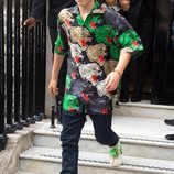 Cruz Beckham en la London Fashion Week