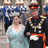 Enrique y María Teresa de Luxemburgo en la boda de Victoria de Suecia y Daniel Westling