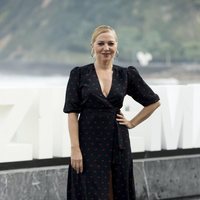 Pilar Castro en el photocall de 'Vivir sin permiso'