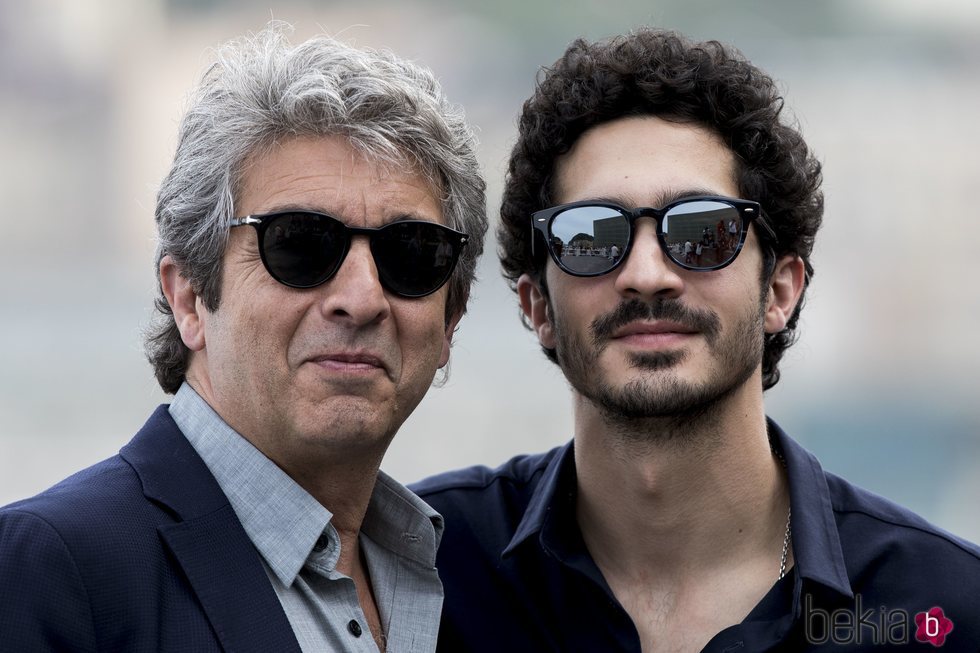 Ricardo y Chino Darín en el Festival de Cine de San Sebastián de 2018