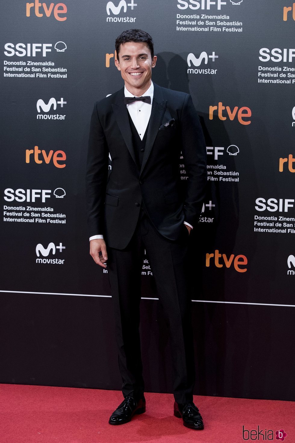 Álex González en el Festival de Cine de San Sebastián de 2018