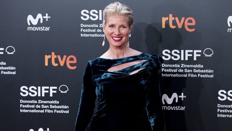 Anne Igartiburu en el Festival de Cine de San Sebastián de 2018