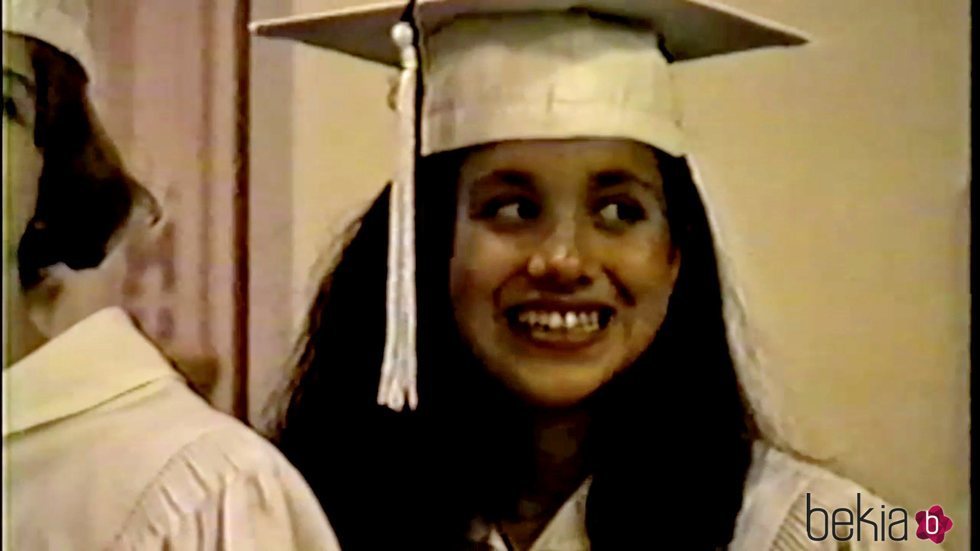 Meghan Markle en su graduación