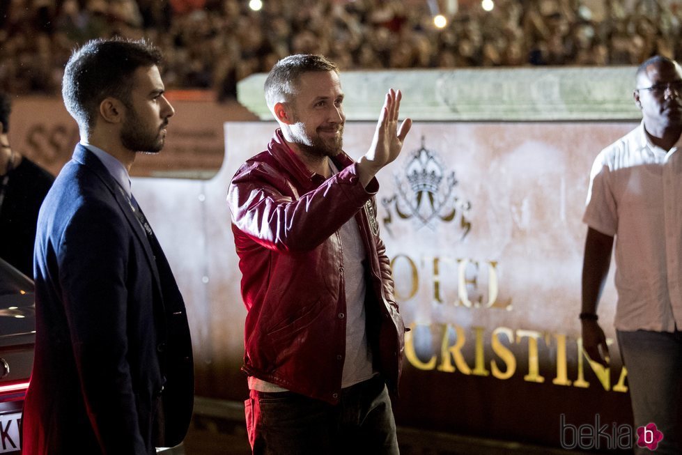 Ryan Gosling en la alfombra roja del Festival de Cine de San Sebastián 2018