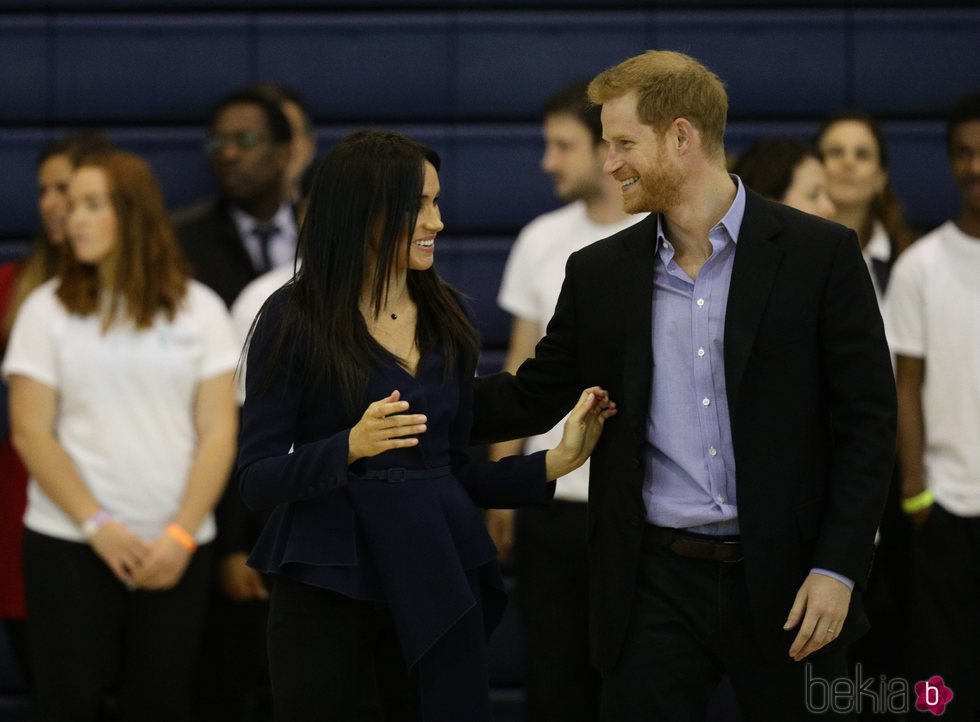 Meghan Markle y el Príncipe Harry, muy cómplices en la entrega de los premios Coach Core