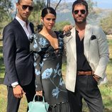 Daniel Duboy, Juana Acosta y Alfonso Bassave en la boda de Pelayo Díaz y Andy McDougall