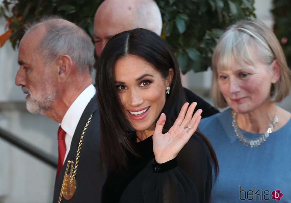 Meghan Markle acude a su primer acto oficial en solitario